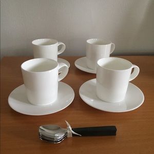 Crate & Barrel espresso set